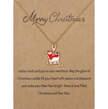 Náhrdelník Vánoční náhrdelník | dámský šperk | dětský náhrdelník - 16