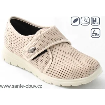 Dámská zdravotní obuv SANTÉ PO/106 BEIGE HALLUX obuv vel.37-42, --- - 42