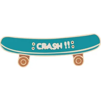 Trendy sportovní odznaky | brože odznaky - skateboard