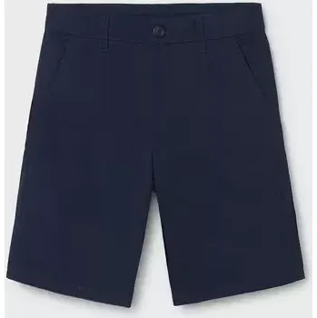 Chlapecké kraťasy Chlapecké plátěnné kraťasy Mayoral 242-86 Tmavě modré velikost 172