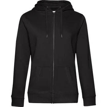 Dámská mikina Dámská mikina s kapucí QUEEN Zipped Hood_° black pure S