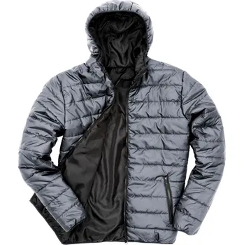 Prošívaná bunda R233M frost grey-black XL