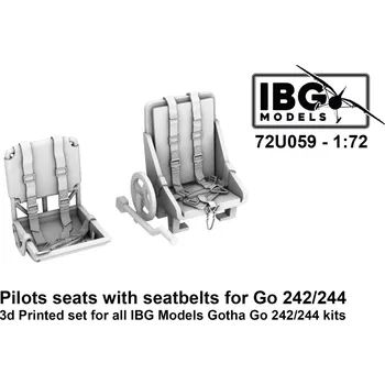 Plastikový model IBG 1/72 Pilots seats for Go 242/244 (3D-Printed)