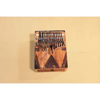 Africká Kalimba Sundaris Tanzánie Malá