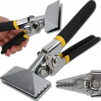 Kleště KLEŠTĚ NA PLECH KLEMPÍŘSKÉ KLEŠTĚ KLEŠTĚ PŘÍMÉ PRO OHÝBÁNÍ PLECHU ŠIROKÉ