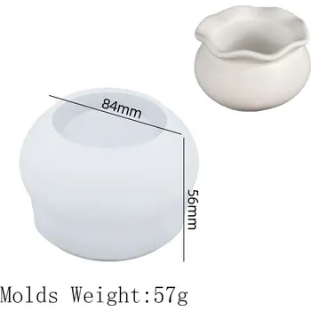 Forma na odlévání Silikonová forma na svícny a květináče | forma srdce, silikonová forma - malý