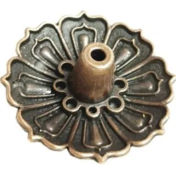 Vonná tyčinka Elegantní stojan na vonné tyčinky | dekorativní miska | domácí dekorace - bronz