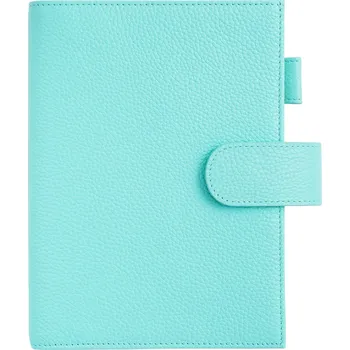 Diář Kožený obal na zápisník B6 | kožený obal, kožený diář - Oblázková Aqua