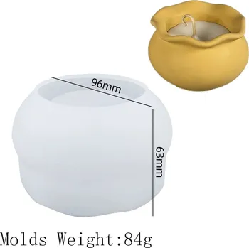 Forma na pečení Silikonová forma na svícny a květináče | forma srdce, silikonová forma - velký