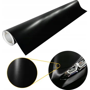 Termoplastická Fólie Hladká Černá Matná na Kapotu, Střechu - Tuningová Fólie