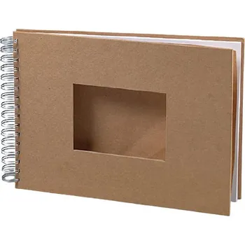 Fotoalbum EFCO Album kroužkové s výřezem obdélníku (190g/m2, 25 listů) A4