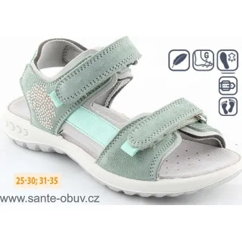 Dámská zdravotní obuv SANTÉ IC/780630 MENTA vych. obuv vel.25-30, zelená - 28