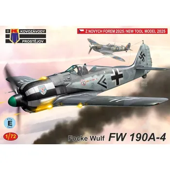 Plastikový model Kovozávody 1/72 Focke-Wulf Fw 190A-4 (3x camo)