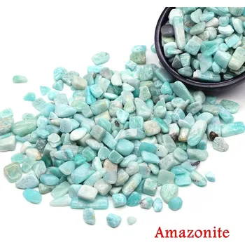 Přírodní kameny pro dekoraci | dekorativní kameny | harmonizační krystaly - Amazonit , 100 g