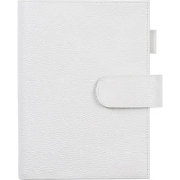 Diář Kožený obal na zápisník B6 | kožený obal, kožený diář - Oblázkový krém