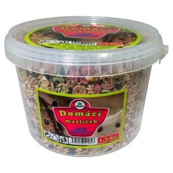 Krmivo pro hlodavce Domácí mazlíček - Malý hlodavec (křeček) 1,7 kg, kbelík"