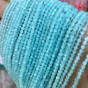 Náramek Minerální korálky | výroba šperků - 27 Kočičí oko , 3 mm