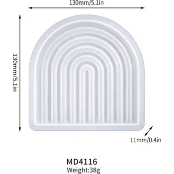 Silikonová forma na odlévání | forma na beton, forma na pryskyřici - 06