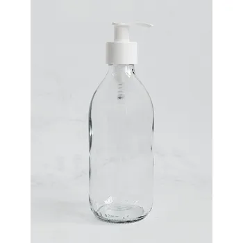 Dávkovač mýdla STELLA 330 ml s bílým dávkovačem