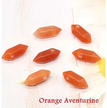 Přívěsek Přívěsek s přírodním kamenem | krystal přívěsek | přívěsek z přírodního kamene - Oranžový avanturín , 1 KS