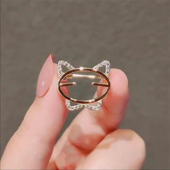 Brož Brož se zirkony | módní brož, křišťálová brož - XZ141