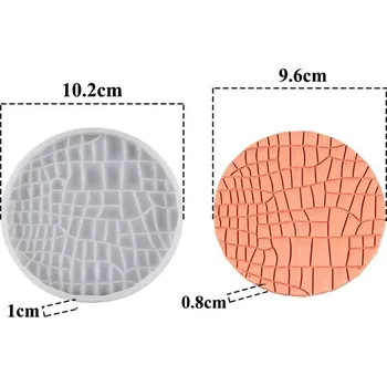 Forma na pečení Mandala forma z odolného silikonu | forma na beton, forma na epoxid - 04