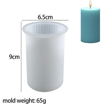 Výroba svíčky Silikonová forma na svíčky | forma na výrobu svíček | domácí dekorace - velký