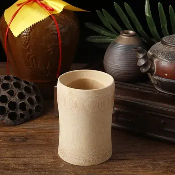 Bambusový hrnek na čaj a kávu | bambusový šálek, ruční výroba - Styl E