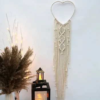 Lapač snů Macramé lapač snů do dětského pokoje | lapač snů | nástěnná dekorace - Beign Heart