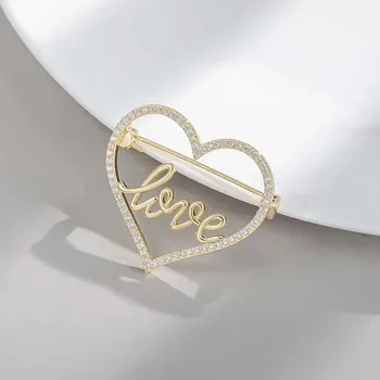 Brož Dámská brož vintage | Módní ozdoba - XZ78