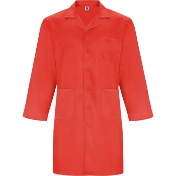 Zdravotnický plášť Pánský pracovní plášť Vaccine červená (60) M