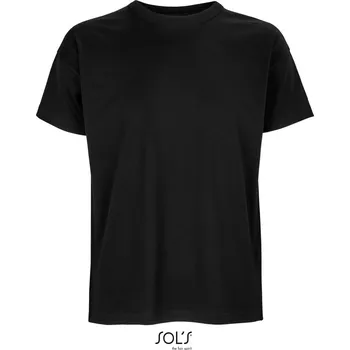 Pánská móda Pánské oversize tričko Boxy Men deep black M