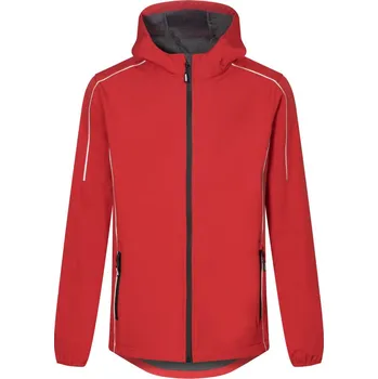 Pánská lehká 2-vrstvá softshellová bunda 7830 fire red 4XL