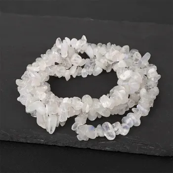 Náramek Minerální korálky | výroba šperků - Moonstone