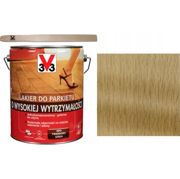 barva a nátěr na dřevo Lak na parkety V33 bezbarvý 5 l lesklý