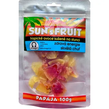 Sušená Papája Sun's Fruit 100g