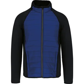 Sportovní hybridní strečová bunda PA 233 dark royal blue-black L