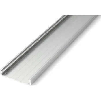 LED osvětlení Profil pro LED pásky Lumines Solis, stříbrný eloxovaný, 1 m