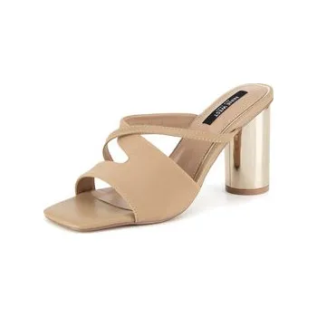 Dámské pantofle Nazouváky Nine West WSS21562-01 Béžová 36