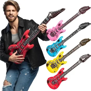 Karnevalový doplněk Godan Nafukovací kytara 106 cm