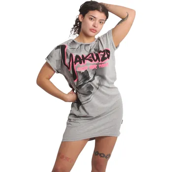 Dámské šaty Yakuza Ink. - dámské šaty GKB 25130 šedé Barva: šedá, Vel: S