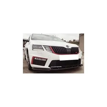 Tuning Oneway přední spoiler Škoda Octavia III RS HB/Kombi -- rok výroby 2013-2016 - lesklá černá SLEVA 5%