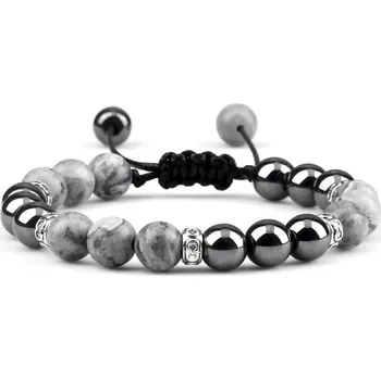 Náramek Náramek s hematitem a dalšími minerály | energetický náramek | přírodní náramek - Picasso