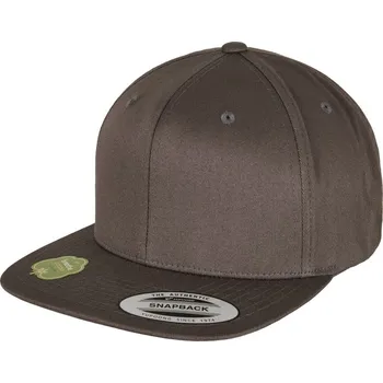 Kšiltovka 6 panelová Snapback bio kšiltovka 6089OC dark grey onesize