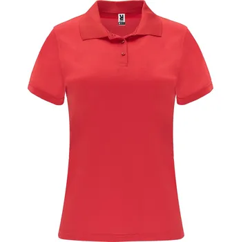 Dámské oblečení Dámská sportovní polokošile Monzha červená (60) XL