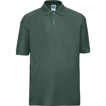 Dětské piqué polo 539B bottle green 128
