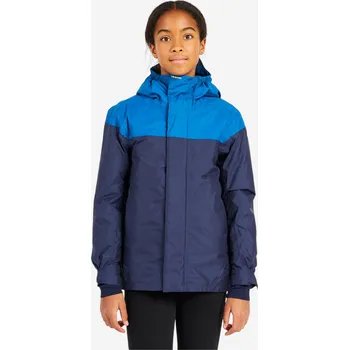 Chlapecká bunda DECATHLON Dětská nepromokavá bunda na jachting Sailing 100 10 LET MODRÁ|TYRKYSOVÁ