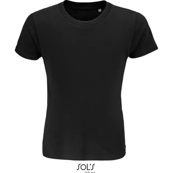 Dívčí tričko Dětské tričko z bio bavlny Crusader Kids deep black 2 Y