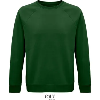 Dámská mikina Unisex bio raglánová mikina Space bottle green M