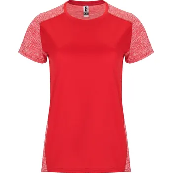 Dámské oblečení Dámské sportovní tričko Zolder červená-červená melírová (60245) XL